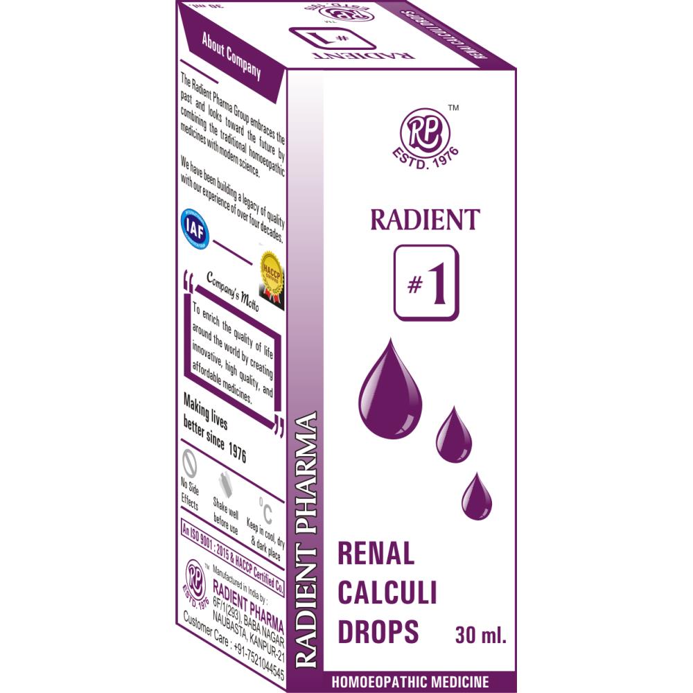 Radient 1 Renal Calculi Drops (30ml)