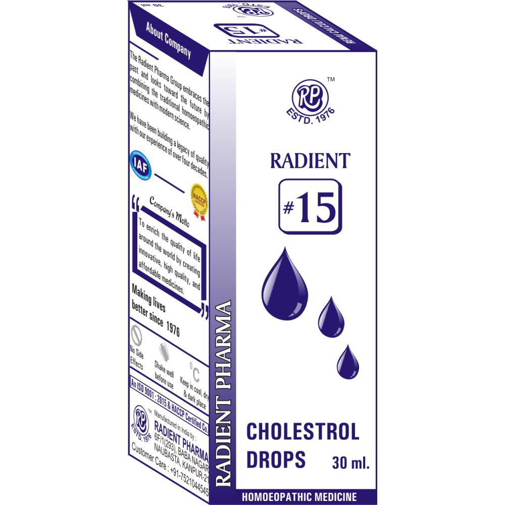 Radient 15 Cholestrol Drops (30ml)