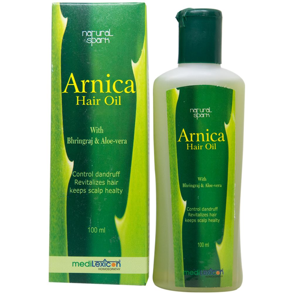 Medilexicon Arnica Hair Oil With Bhringraj & Aloe-Vera (100ml)