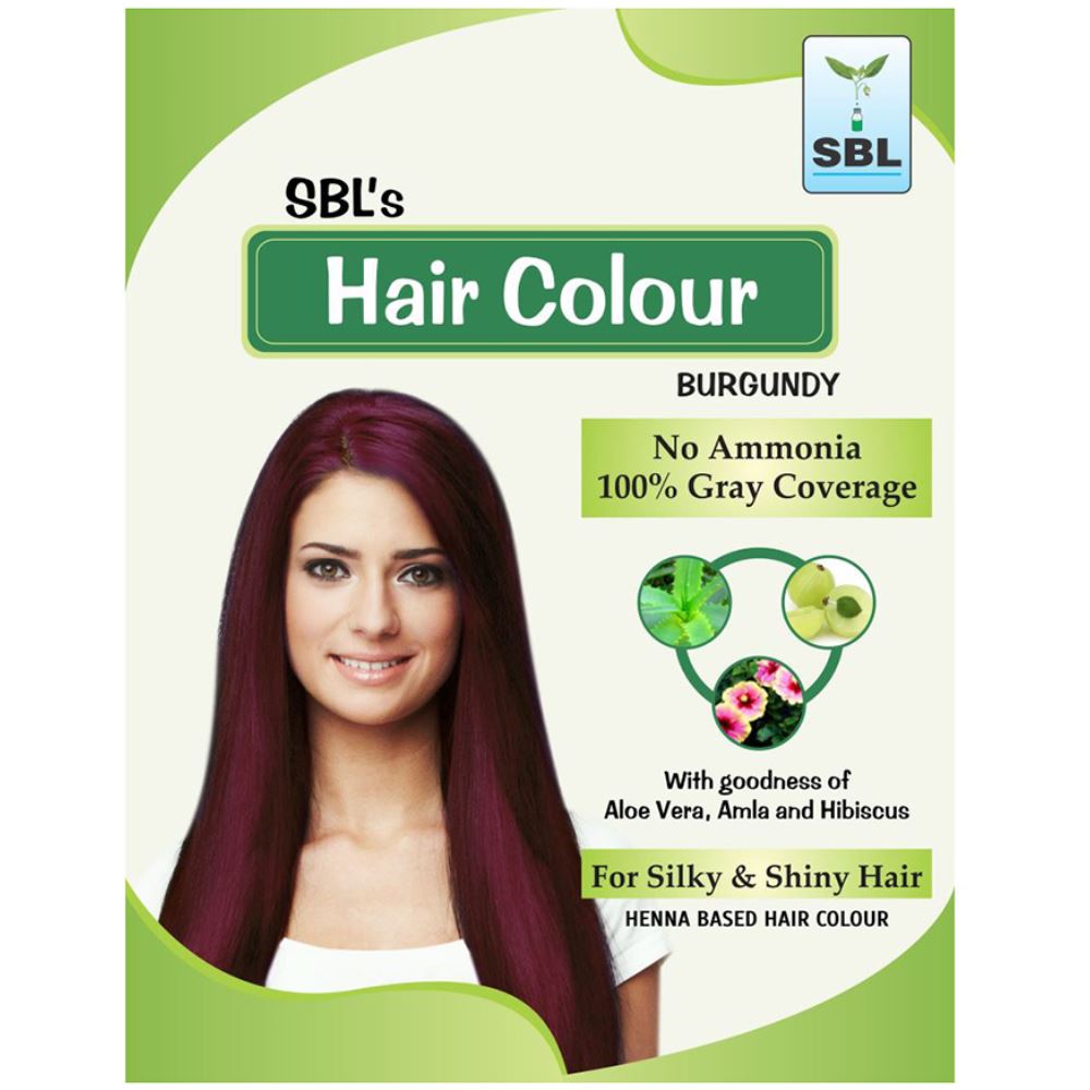 Buy SBL Hair Color Burgundy (1Box) UPTO 70% OFF