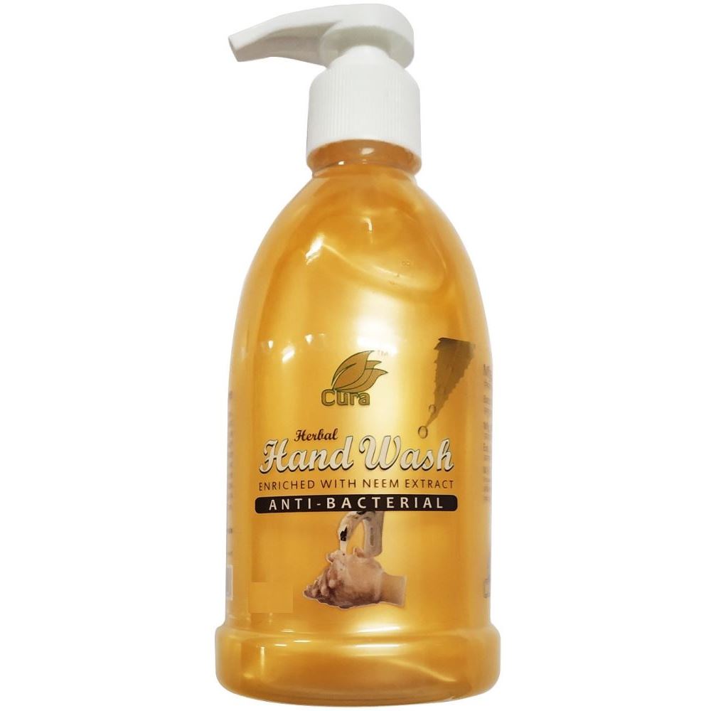 Cura Herbal Hand Wash Enriched With Neem Extract (500ml)
