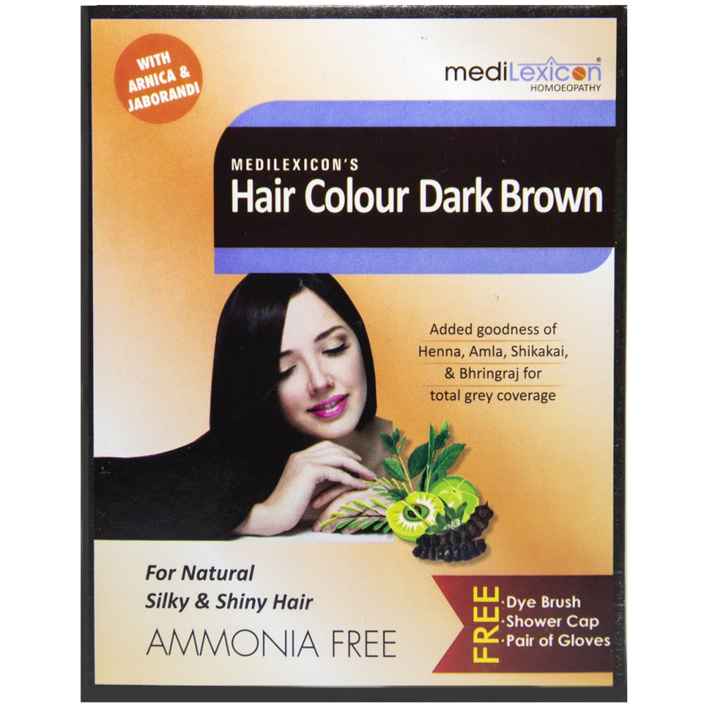 Buy Medilexicon Hair Color Dark Brown (40g) UPTO 70% OFF