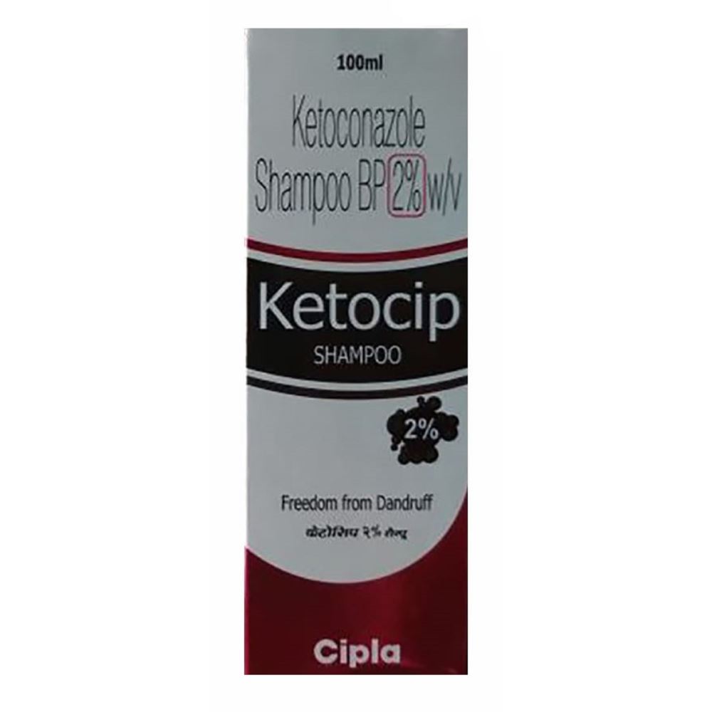 Cipla Ketocip Ketoconazole 2% Shampoo (100ml)