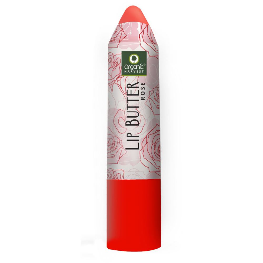 Organic Harvest Lip Butter Rose (4g)