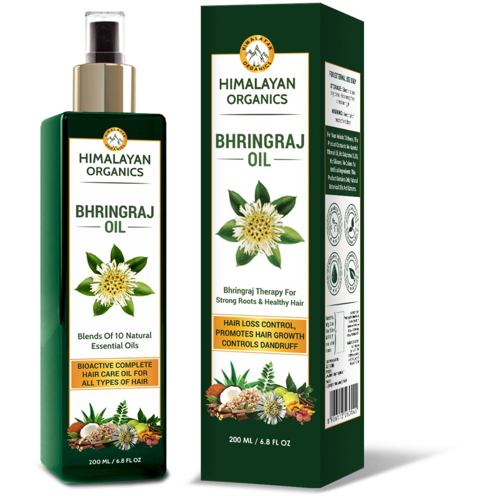 Himalayan Organics Bhringraj Oil (200ml)