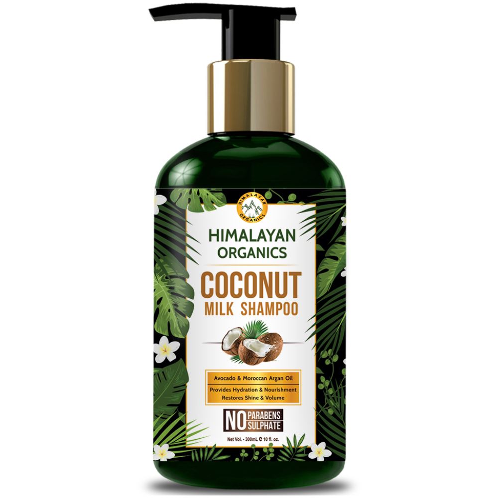Buy Himalayan Organics Coconut Milk Shampoo (300ml) UPTO 70% OFF