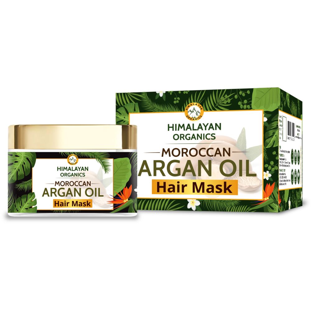 Himalayan Organics Moroccan Argan Oil Hair Mask (200ml)