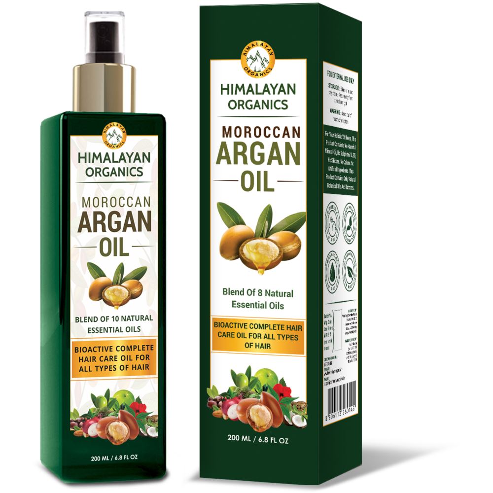 Himalayan Organics Moroccan Argan Oil (200ml)