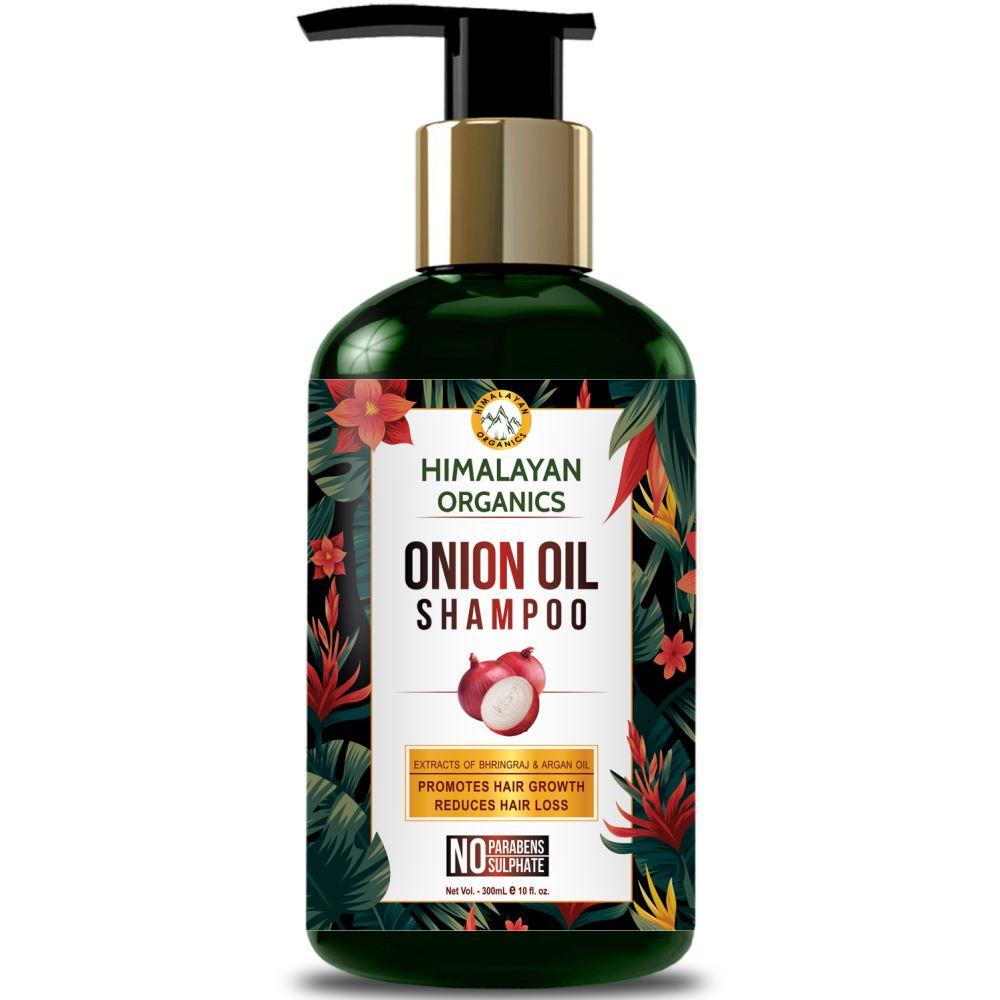 Himalayan Organics Onion Oil Shampoo (300ml)