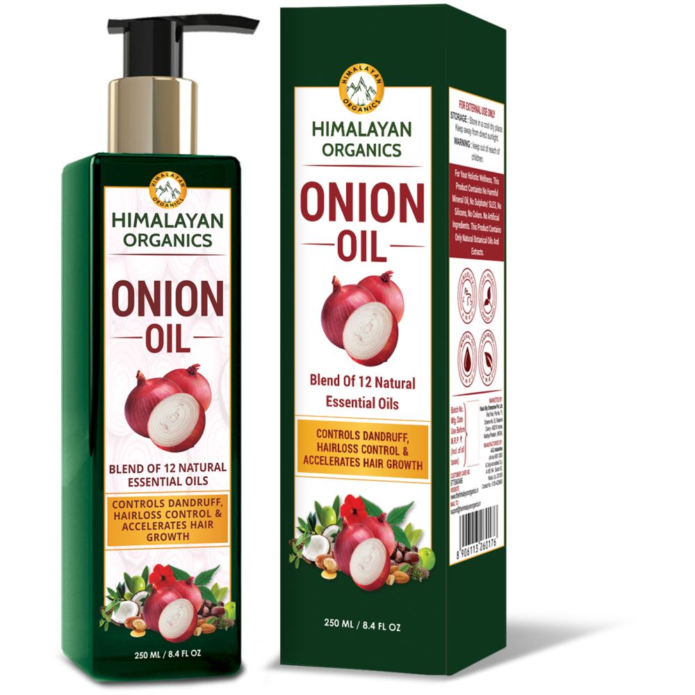 Himalayan Organics Onion Hair Oil (250ml)