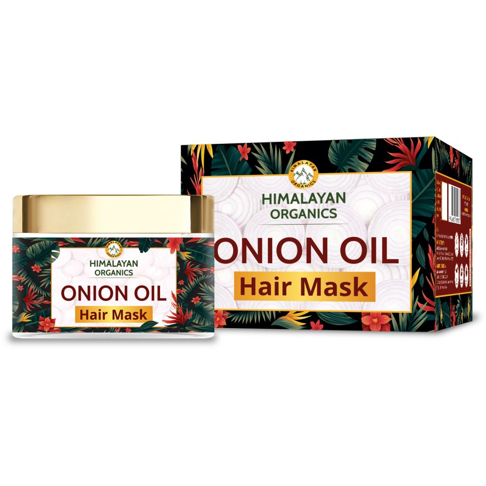 Himalayan Organics Red Onion Oil Hair Mask (200ml)