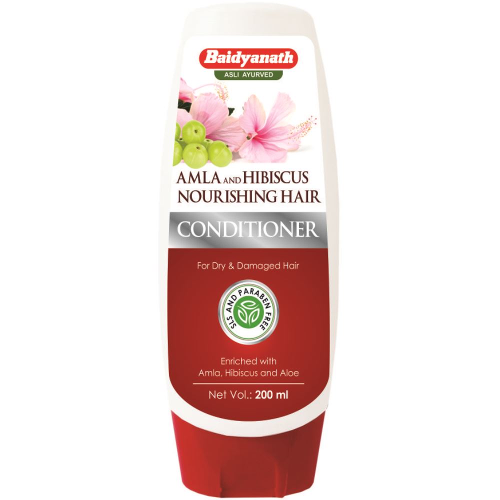Baidyanath (Nagpur) Amla And Hibiscus Nourishing Hair Conditioner (200ml)