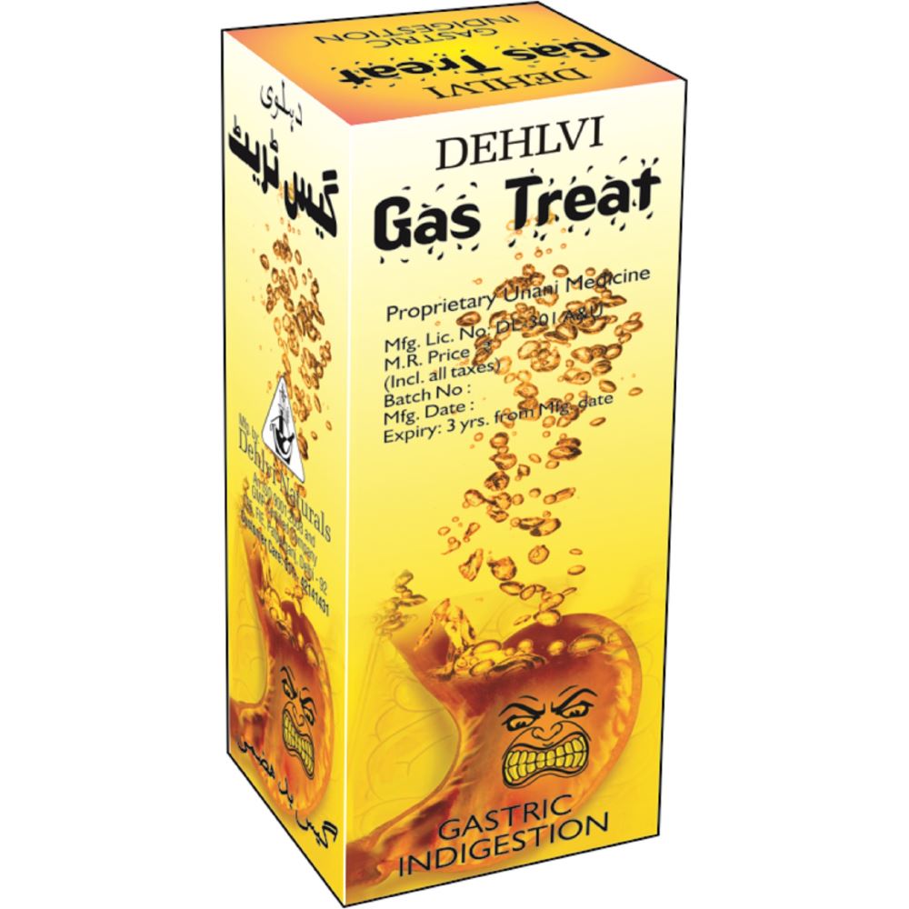 Dehlvi Gas Treat Syrup (200ml)