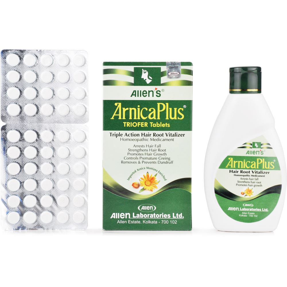 Allens Arnica Plus Triofer (Oil and Tablet) (100ml)