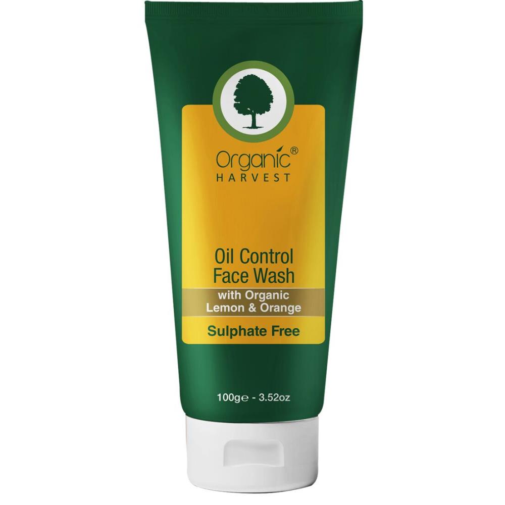 Organic Harvest Oil Control Face Wash (Sulphate Free) (100ml)
