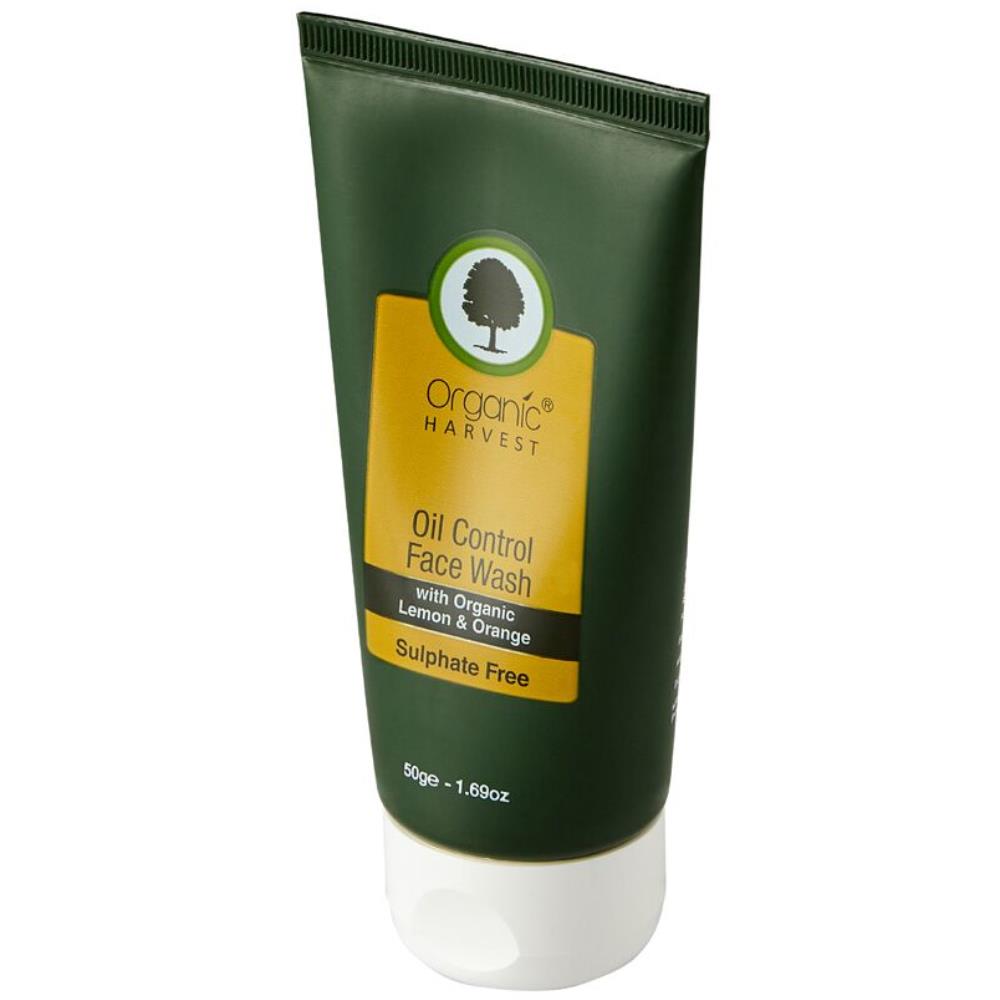 Organic Harvest Oil Control Face Wash (Sulphate Free) (50ml)