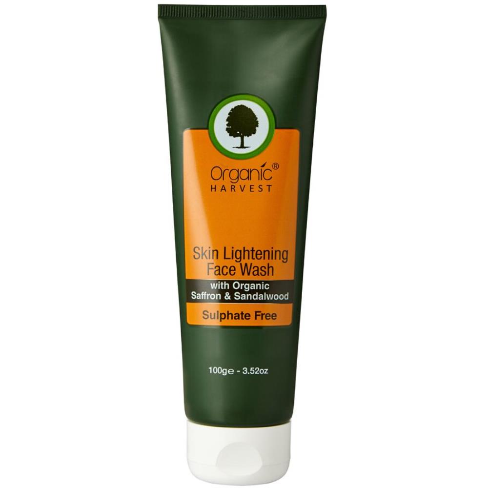 Organic Harvest Skin Lightening Face Wash (Sulphate Free) (100ml)