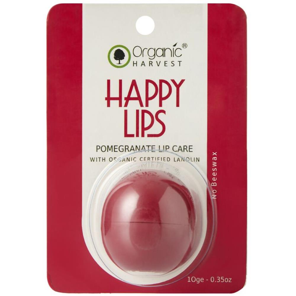 Organic Harvest Happy Lips Pomegranate Lip Repair (10g)