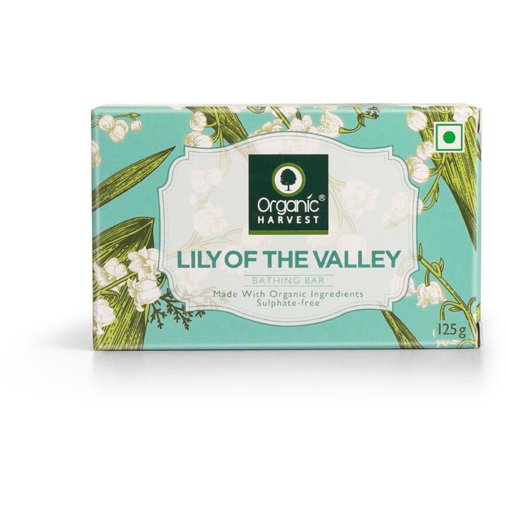 Organic Harvest Lily Of The Valley Bathing Bar (125g)