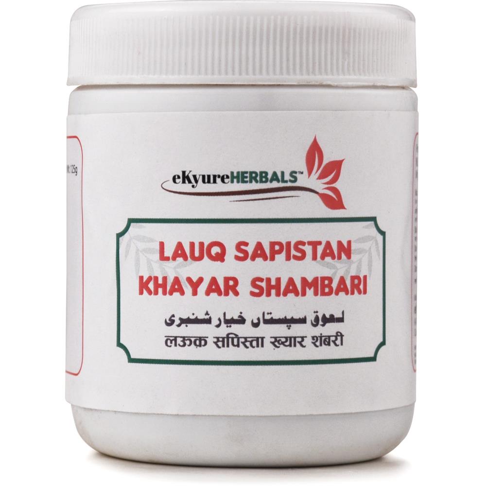 Ekyure Herbals Lauq Sapistan Khyar Shambari (125g)