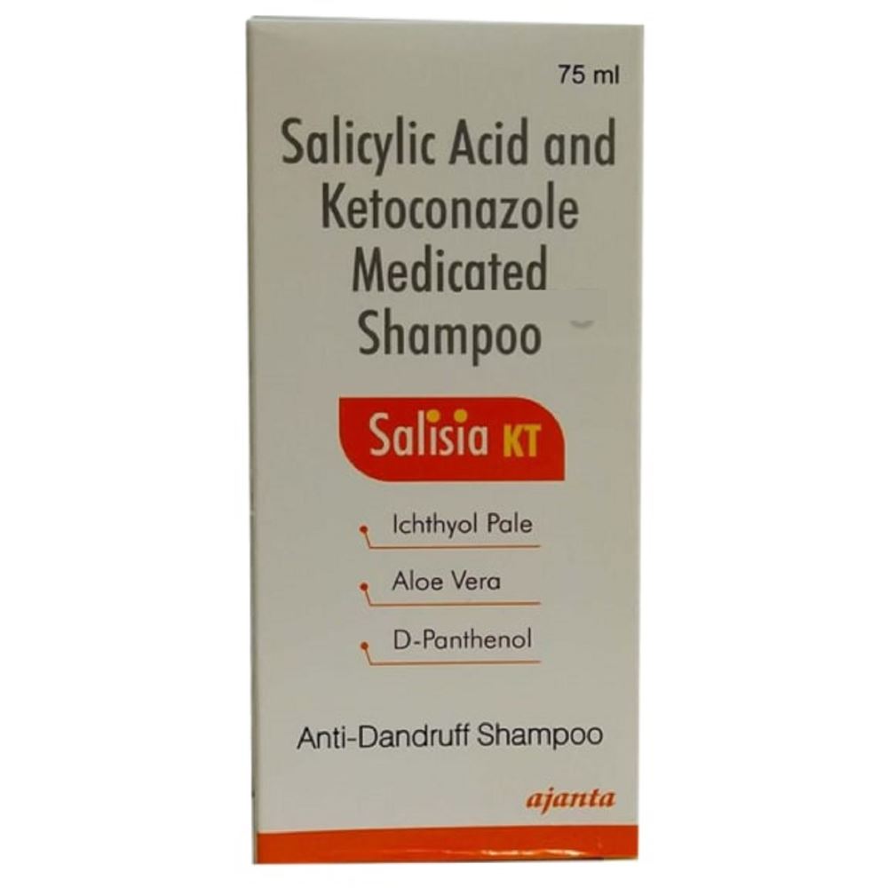 Ajanta Pharma Salisia KT Shampoo (2%w/v/2%w/v) (75ml)