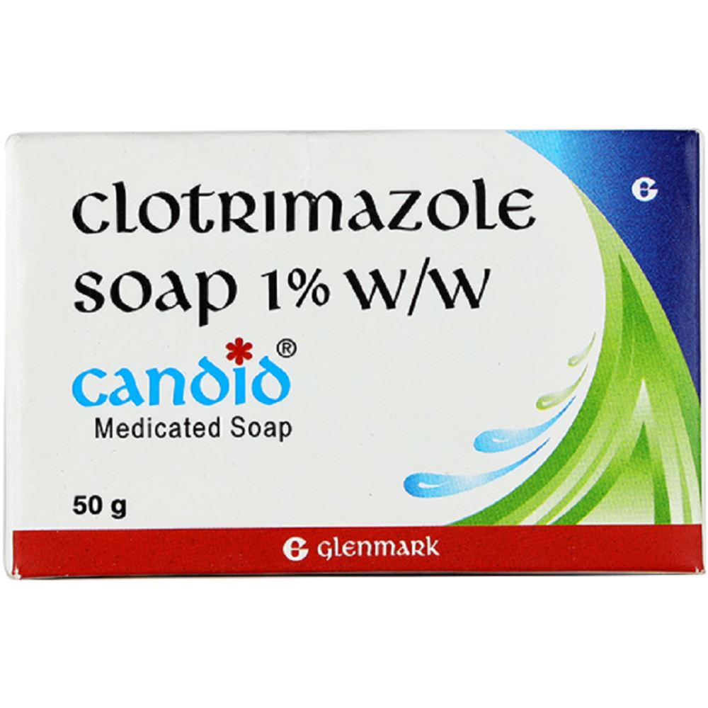 Glenmark Pharma Candid Medicated Soap (50g)