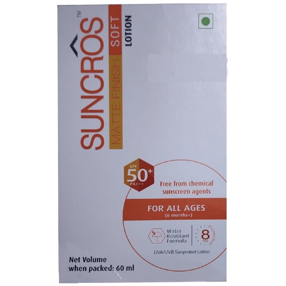 Sun Pharma Suncros Soft SPF 50+ Lotion (60ml)
