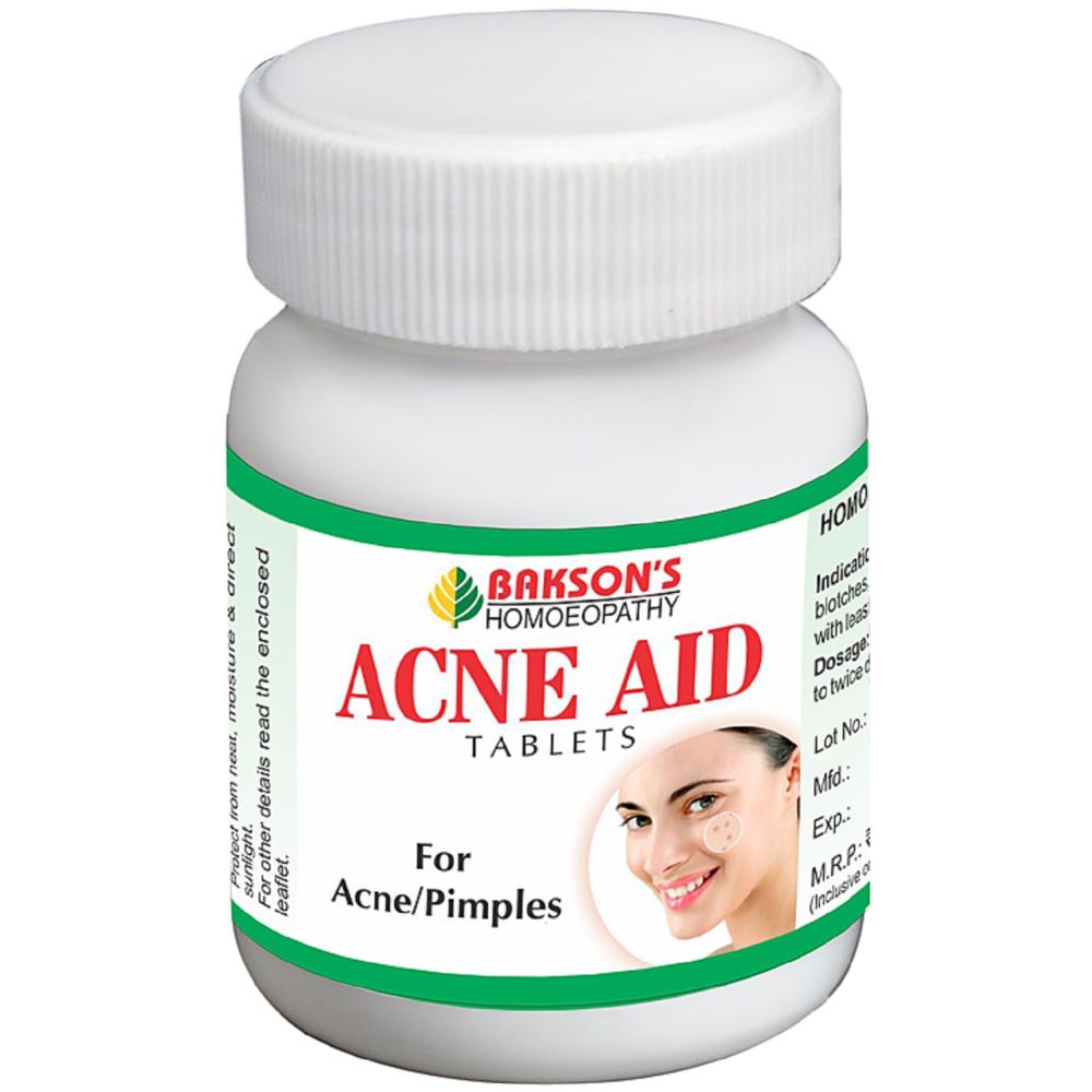 Bakson Acne Aid Tablets 75tab Bakson Acne Aid Tablets 75tab