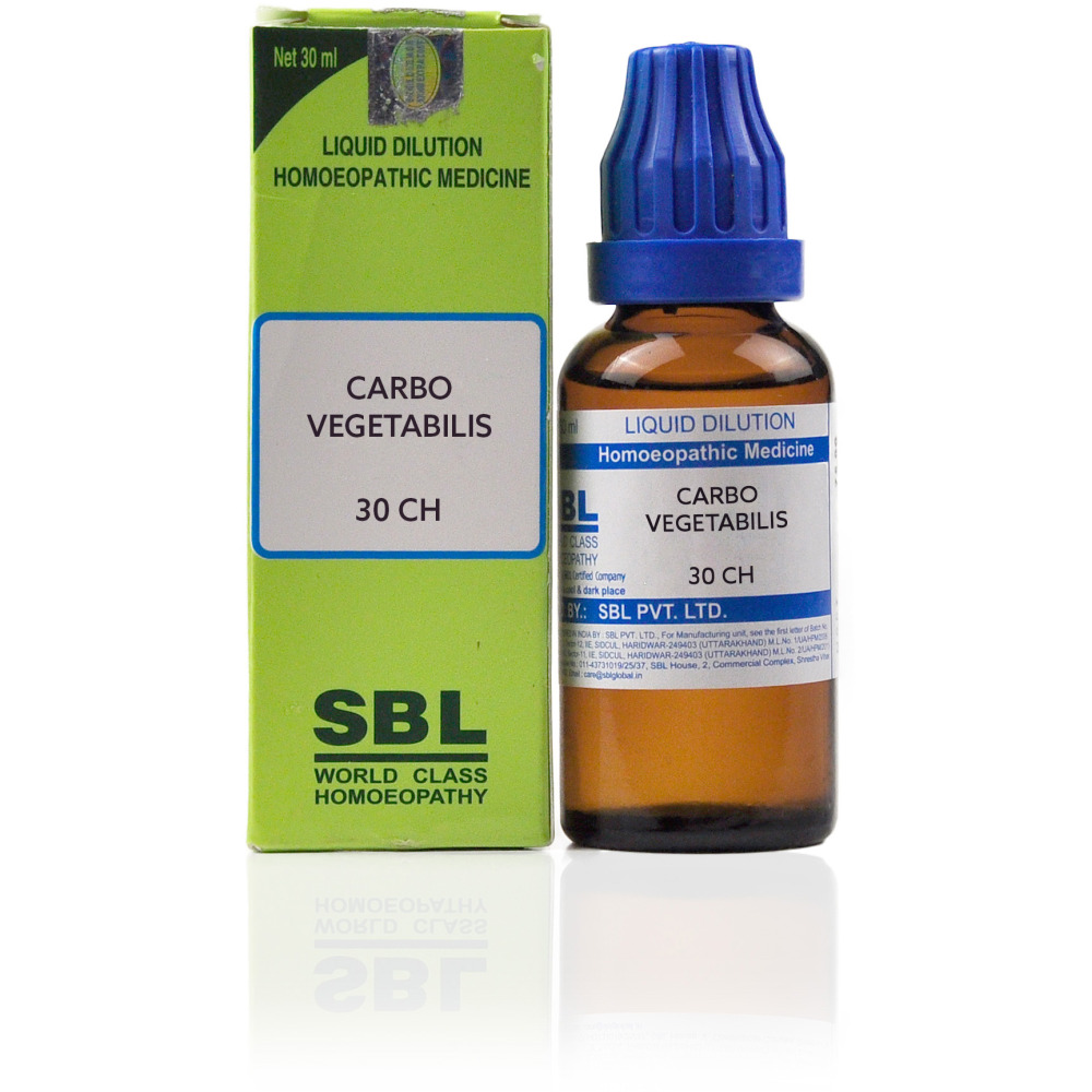 SBL Carbo Vegetabilis 30 CH 30ml SBL Carbo Vegetabilis 30 CH 30ml