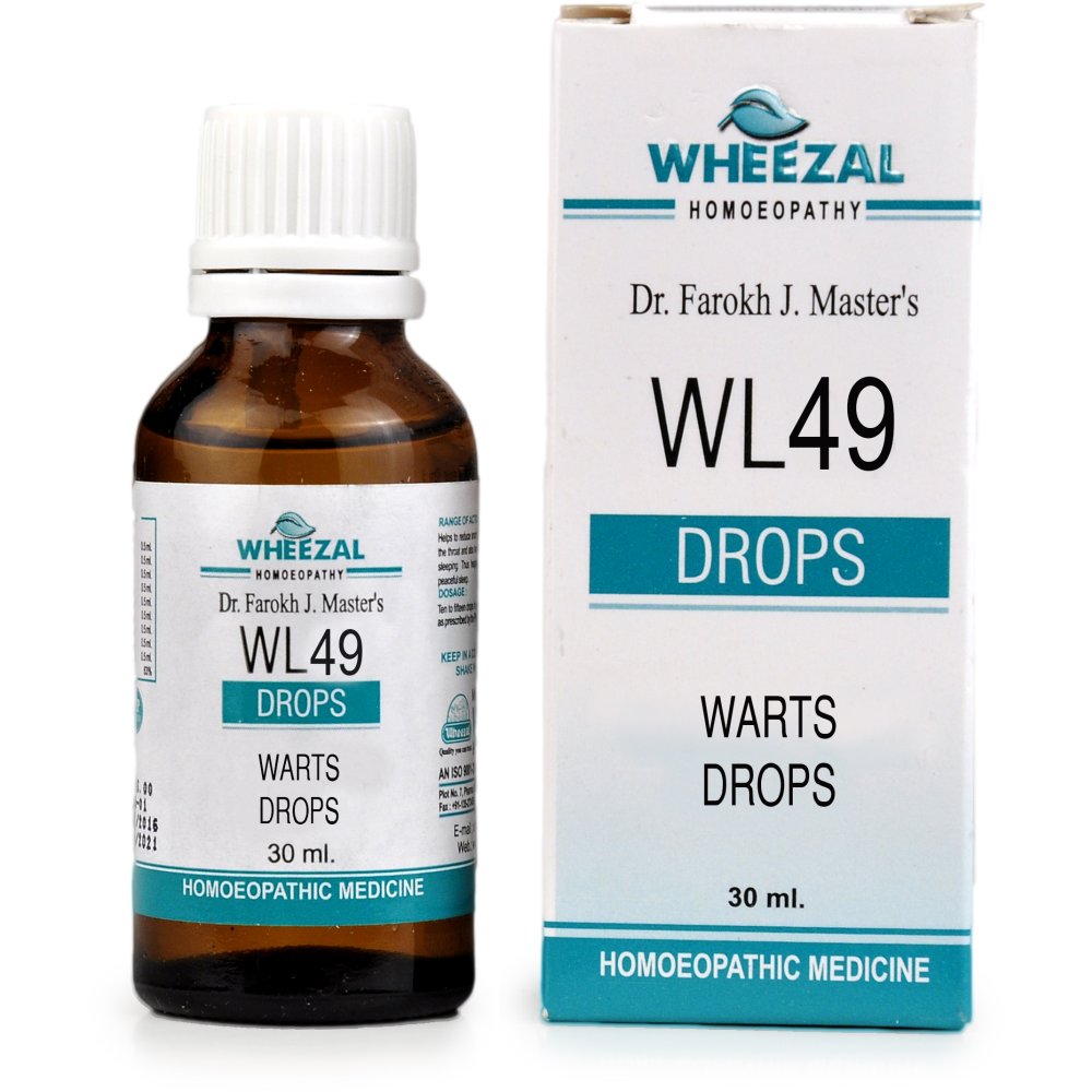 Wheezal WL-49 Warts Drops 30ml Wheezal WL-49 Warts Drops 30ml