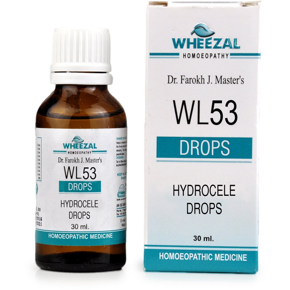 Wheezal WL-53 Hydrocele Drops 30ml Wheezal WL-53 Hydrocele Drops 30ml