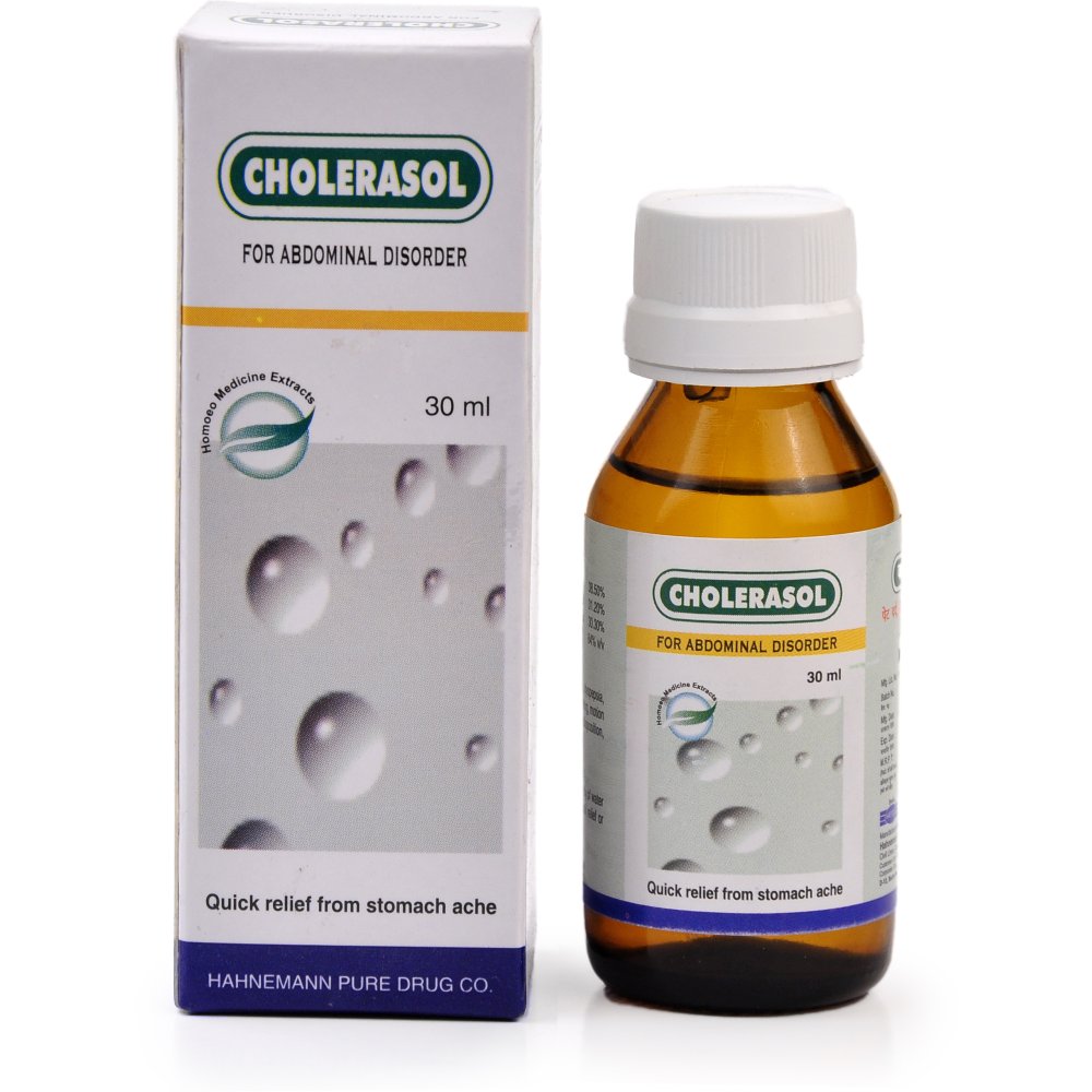Hapdco Cholerasol Drops 30ml Hapdco Cholerasol Drops 30ml
