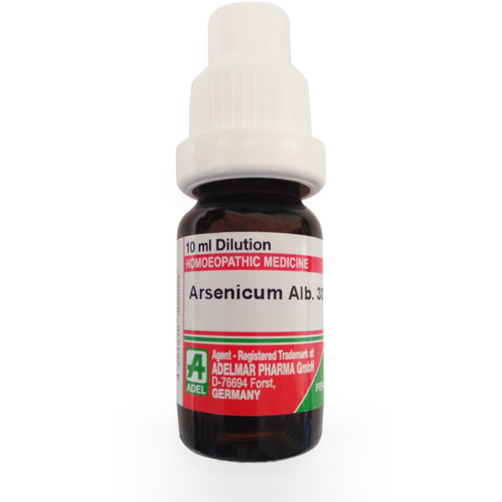 Adel Pekana Arsenicum Album 30 CH 10ml Adel Pekana Arsenicum Album 30 CH 10ml