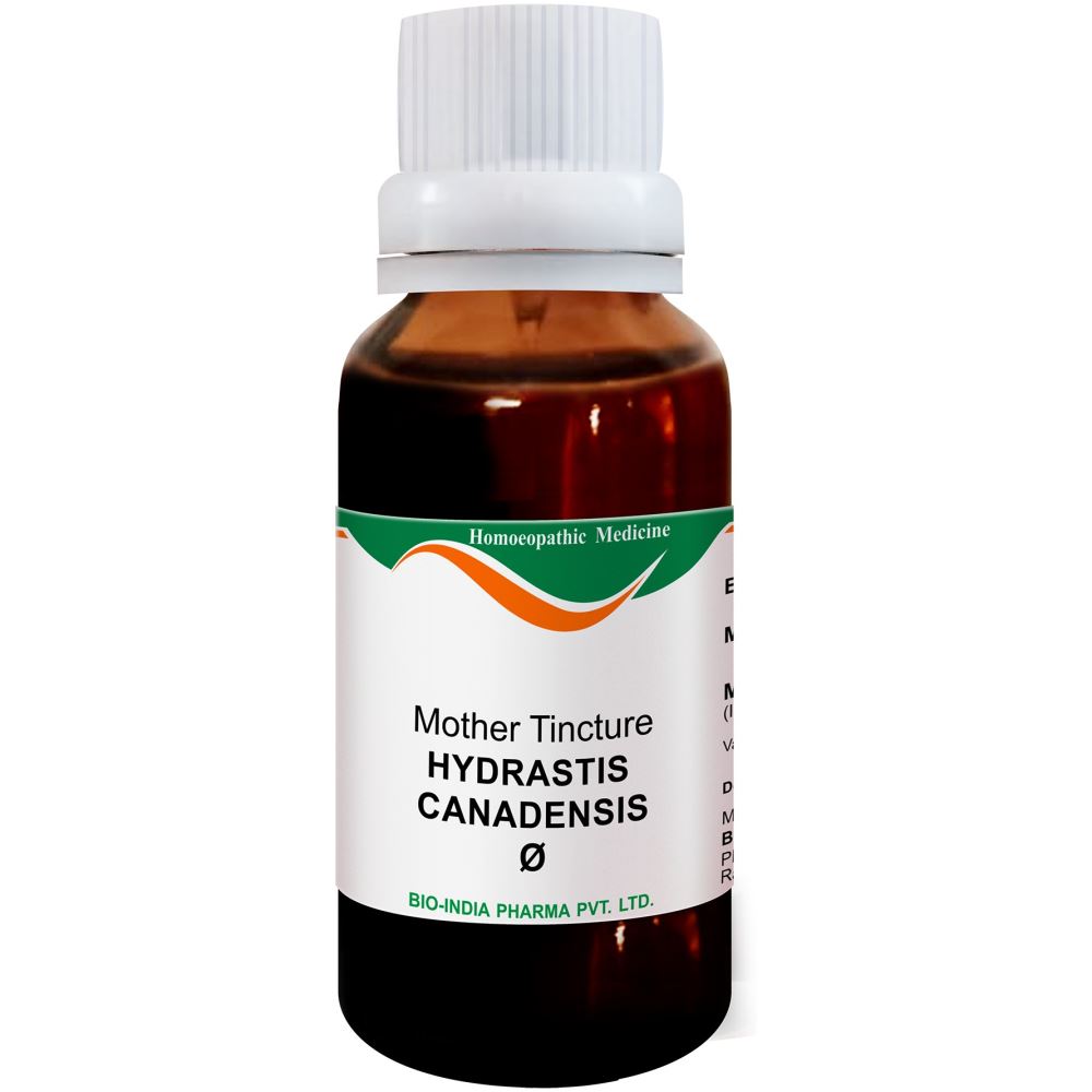 Bio India Hydrastis Canadensis 1X Q 30ml Bio India Hydrastis Canadensis 1X Q 30ml