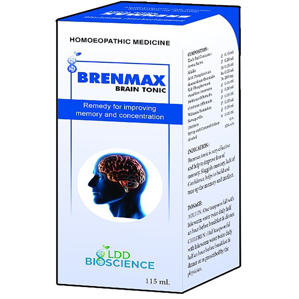 LDD Bioscience Brenmax Syrup 115ml LDD Bioscience Brenmax Syrup 115ml