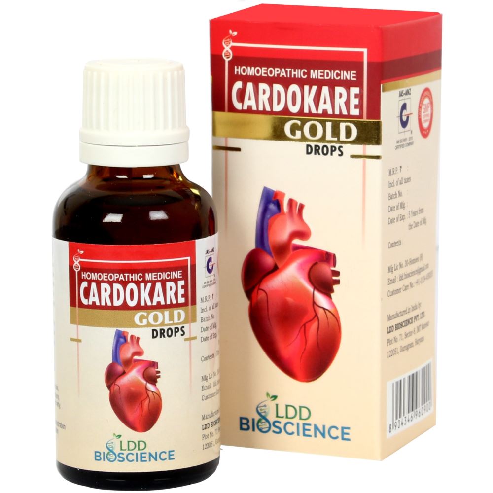 LDD Bioscience Cardokare Gold Drops 30ml LDD Bioscience Cardokare Gold Drops 30ml