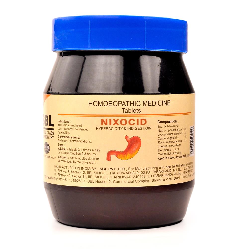 SBL Nixocid Tabs 450g SBL Nixocid Tabs 450g
