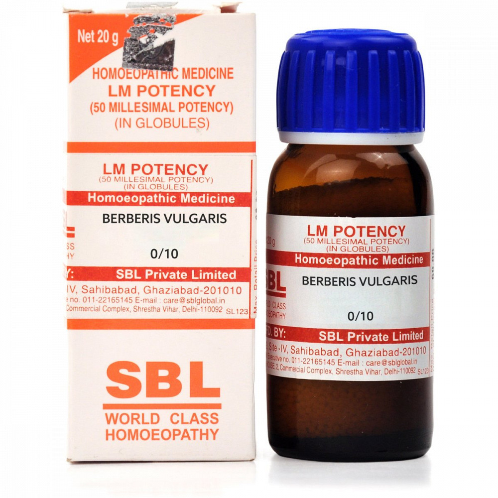 SBL Berberis Vulgaris LM 0/10 20g SBL Berberis Vulgaris LM 0/10 20g