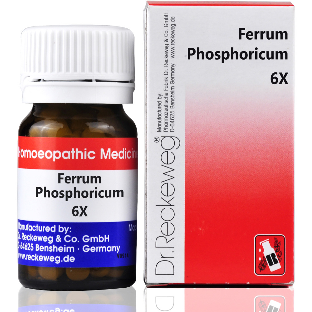 Dr. Reckeweg Ferrum Phosphoricum 6X 20g Dr. Reckeweg Ferrum Phosphoricum 6X 20g