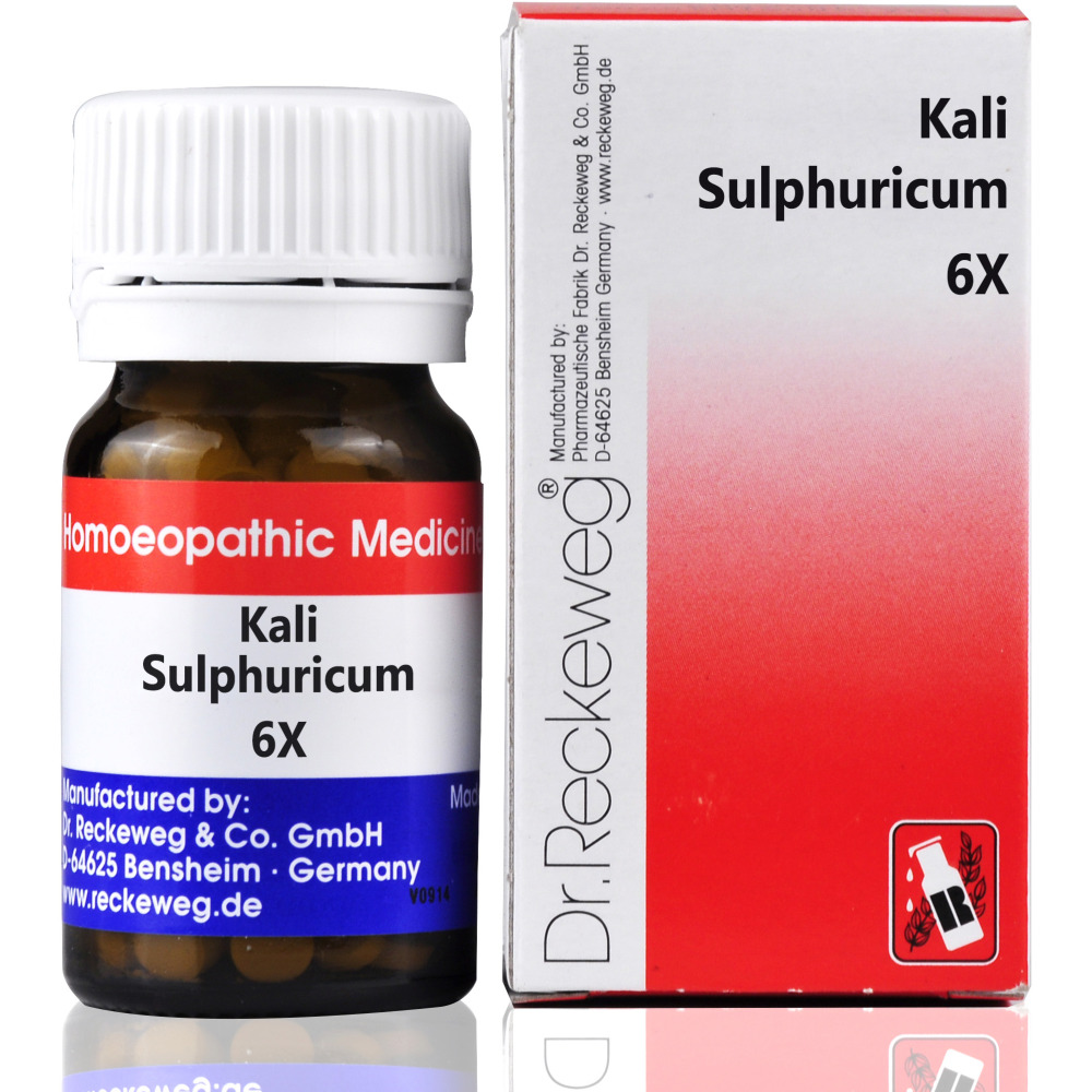 Dr. Reckeweg Kali Sulphuricum 6X 20g Dr. Reckeweg Kali Sulphuricum 6X 20g