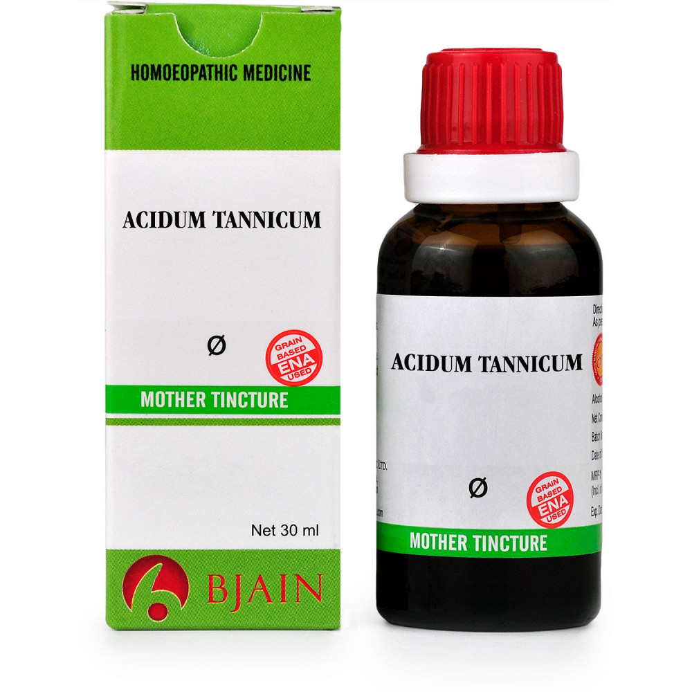 B Jain Acidum Tannicum 1X Q 30ml B Jain Acidum Tannicum 1X Q 30ml