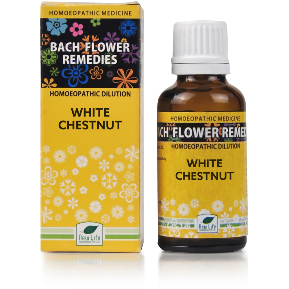 New Life Bach Flower White Chestnut 30ml New Life Bach Flower White Chestnut 30ml