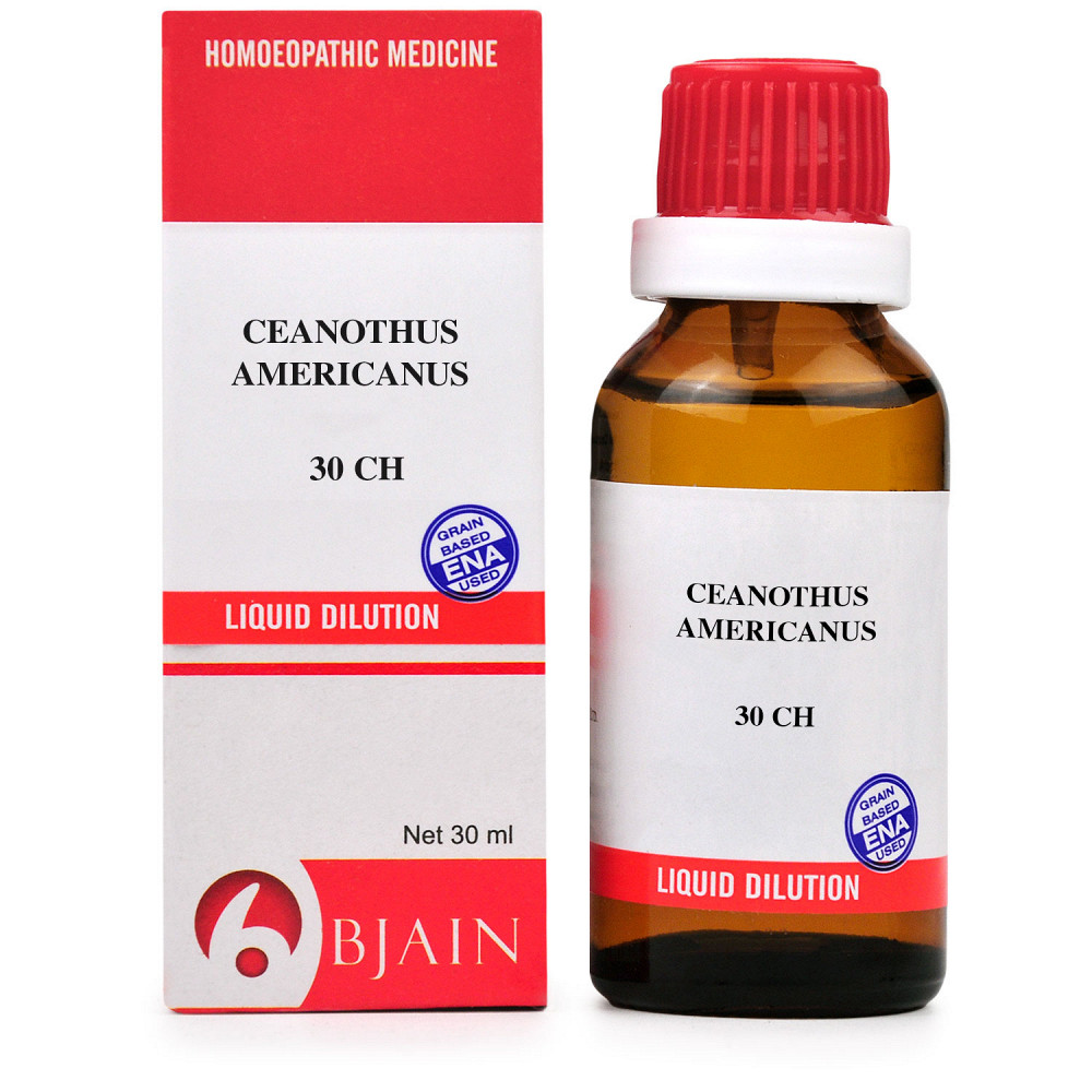 B Jain Ceanothus Americanus 30 CH 30ml B Jain Ceanothus Americanus 30 CH 30ml