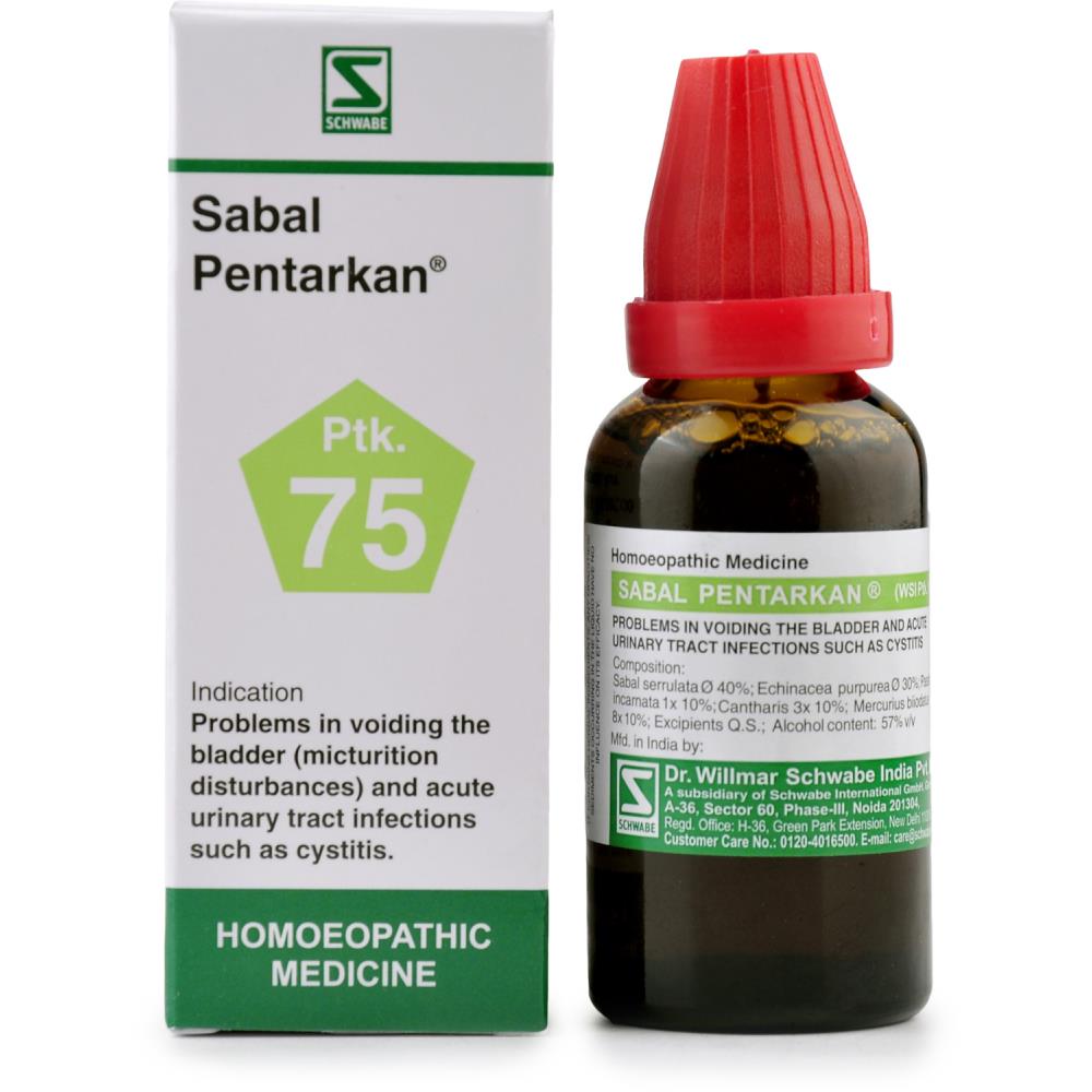 Willmar Schwabe India Sabal Pentarkan 30ml Willmar Schwabe India Sabal Pentarkan 30ml