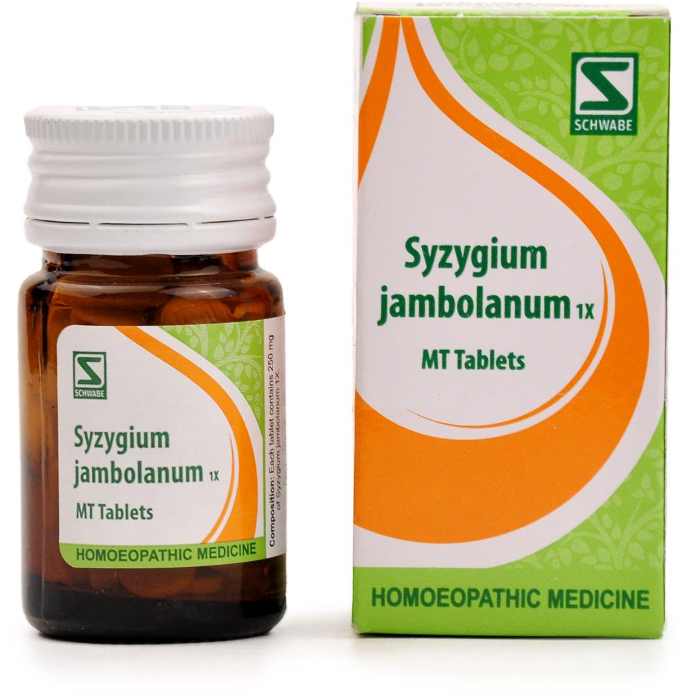 Willmar Schwabe India Syzgium Jambolanum 1X Tablets 20g Willmar Schwabe India Syzgium Jambolanum 1X Tablets 20g