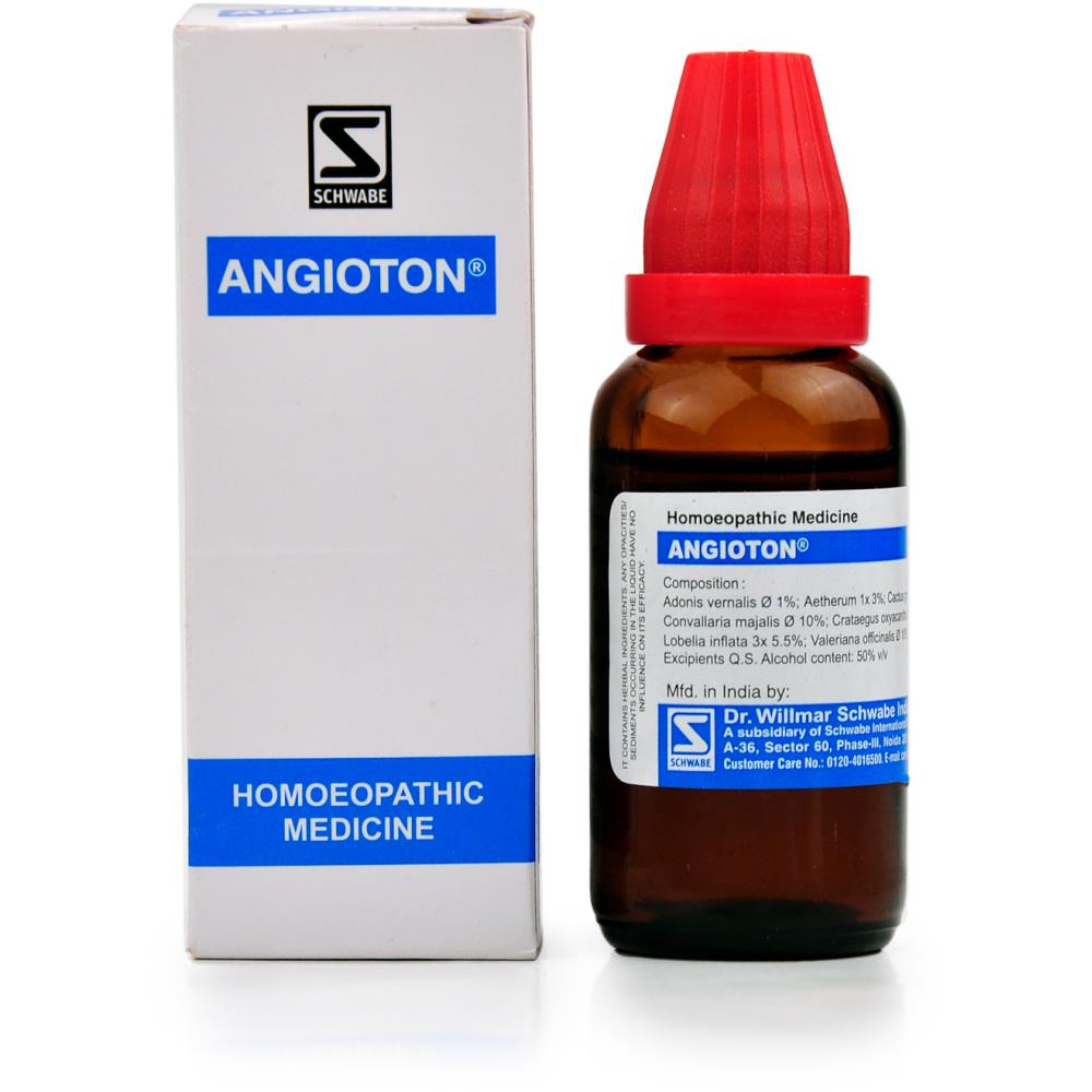 Willmar Schwabe India Angioton Drops 30ml Willmar Schwabe India Angioton Drops 30ml