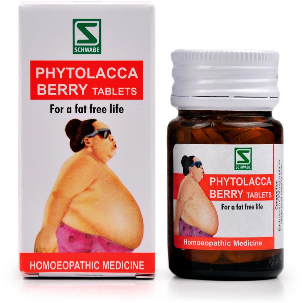 Willmar Schwabe India Phytolacca Berry Tablets 20g Willmar Schwabe India Phytolacca Berry Tablets 20g