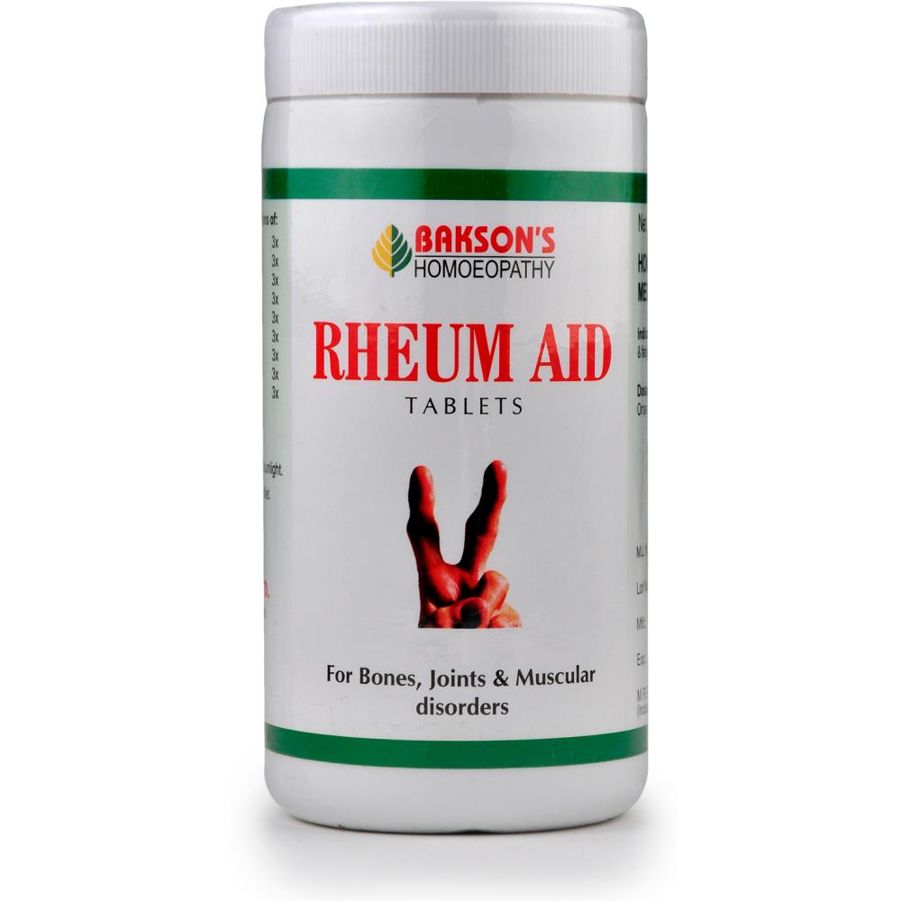 Bakson Rheum Aid Tablets 200tab Bakson Rheum Aid Tablets 200tab