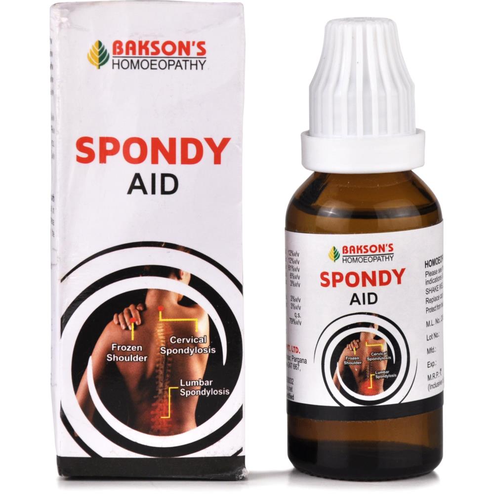 Bakson Spondy Aid Drops 30ml Bakson Spondy Aid Drops 30ml