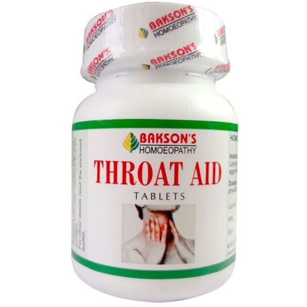 Bakson Throat Aid Tablets 75tab Bakson Throat Aid Tablets 75tab